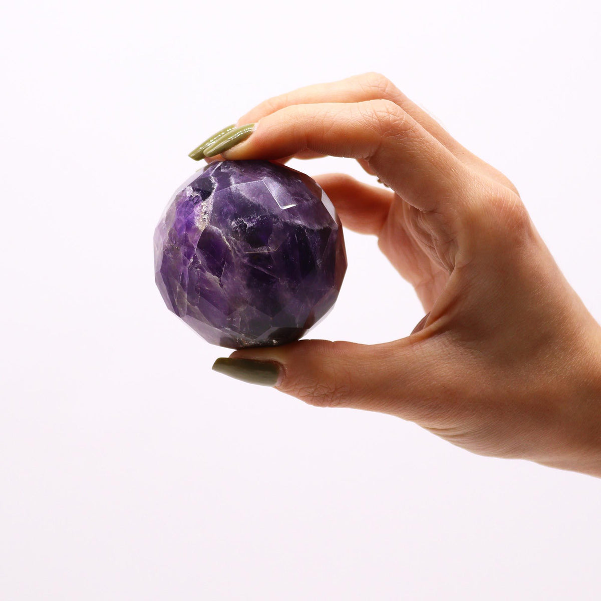 Gemstone Healing Ball - Amethyst