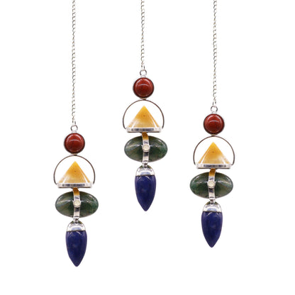 Four Elements Gemstone Pendulum
