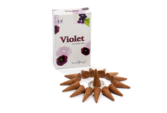 Stamford Violet Incense Cones