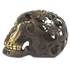 Vintage Brass Skull - Large