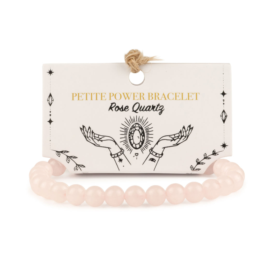 Petite Power Bracelet - Rose Quartz