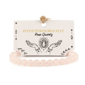 Petite Power Bracelet - Rose Quartz