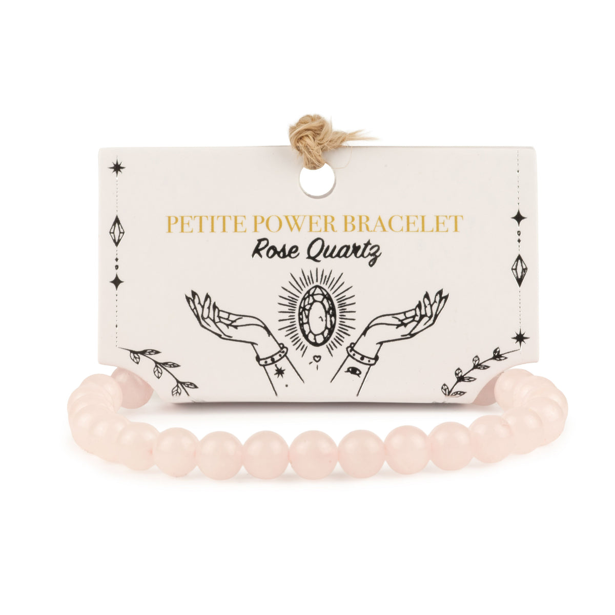Petite Power Bracelet - Rose Quartz