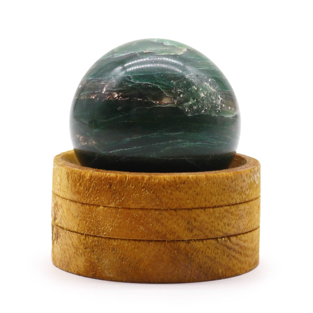 Gemstone Sphere - Indian Jade - 50mm