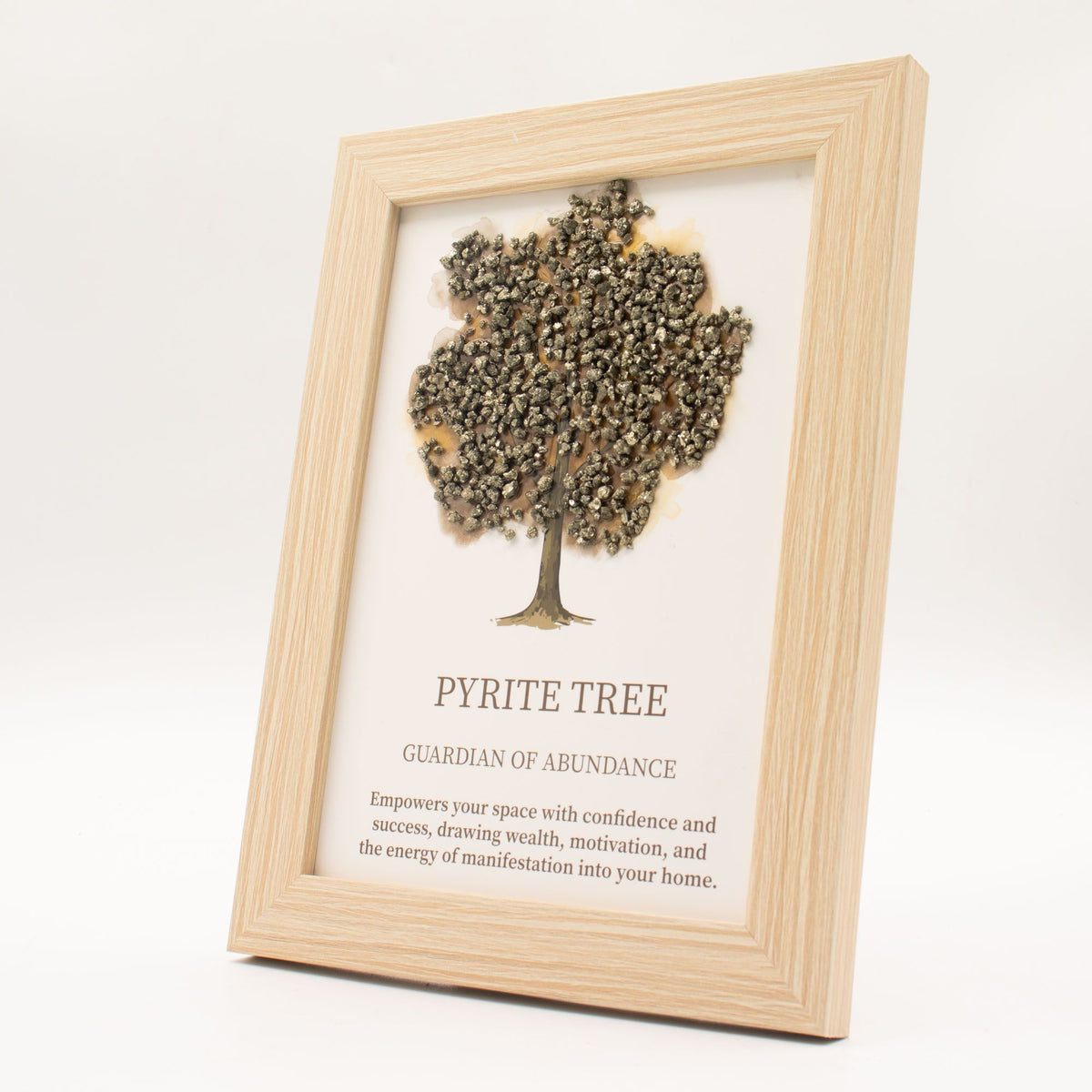Gemstone Picture - Tree of Life - Pyrite