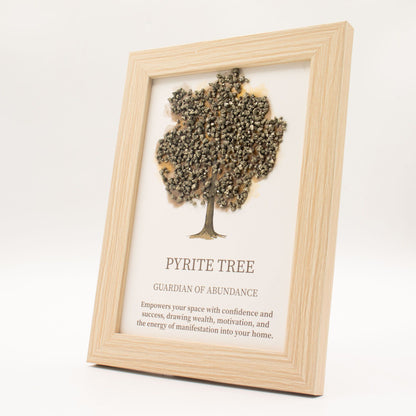 Gemstone Picture - Tree of Life - Pyrite