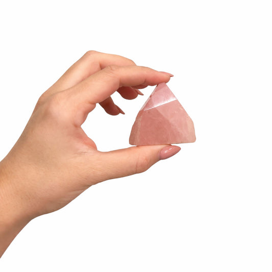 Rose Quartz Gemstone Top Polished Points