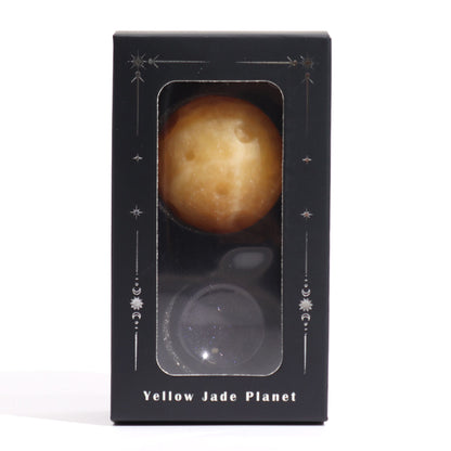 Yellow Jade Planet - Saturn