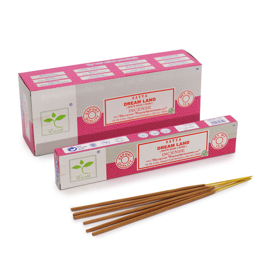 Dream Land Incense - White Sage & Rose - 15g