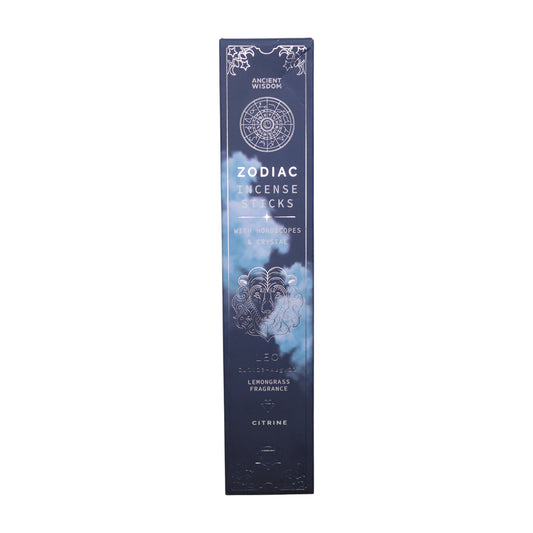Lemongrass Zodiac Incense – Leo