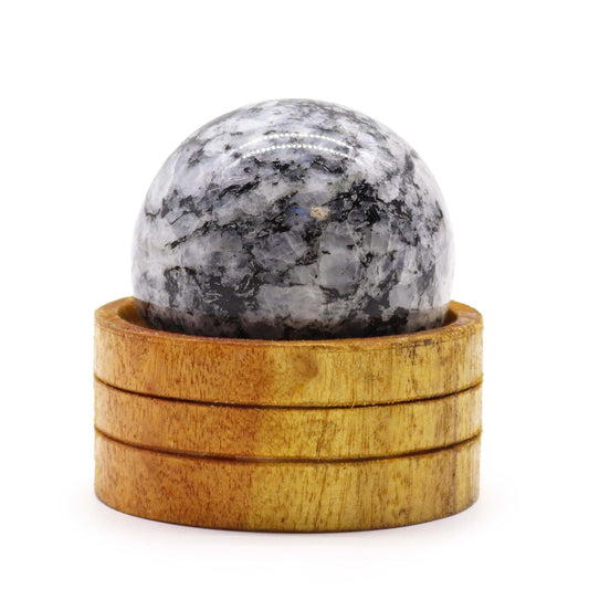Gemstone Sphere - Indian Moonstone - 50mm