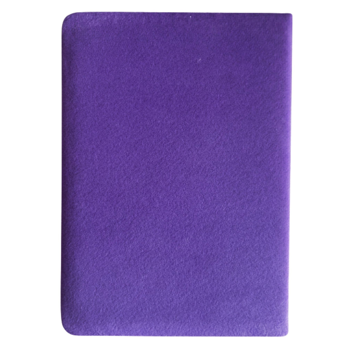 Purple Velvet Notebook - Create Magic