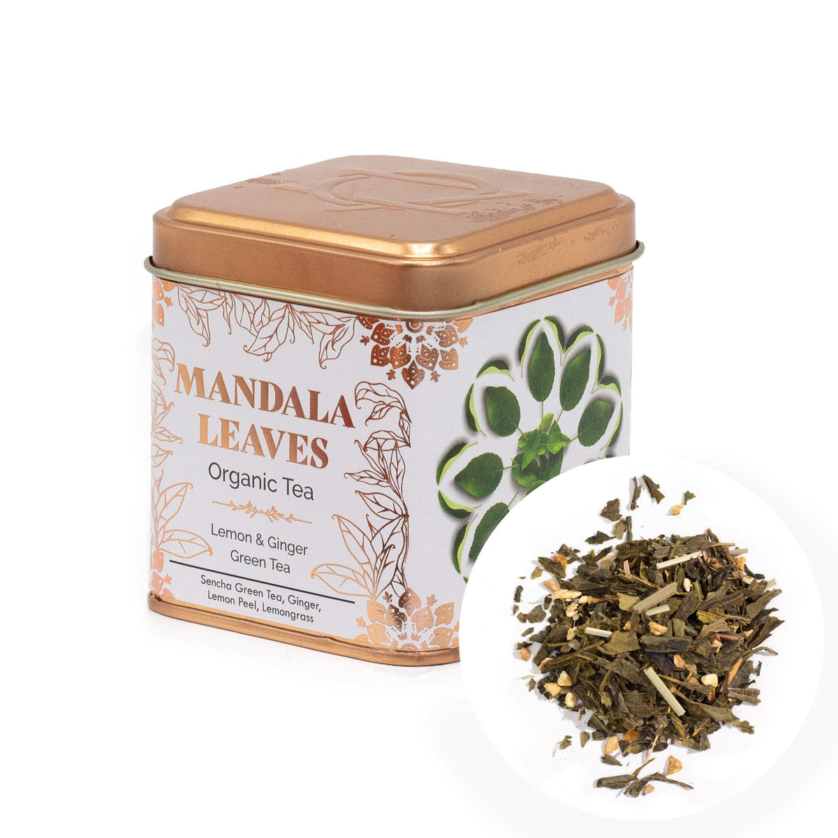 Classic Green Tea with Lemon and Ginger - 50g