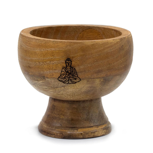 Large Ritual Bowl Incense Cone Holder - Buddha