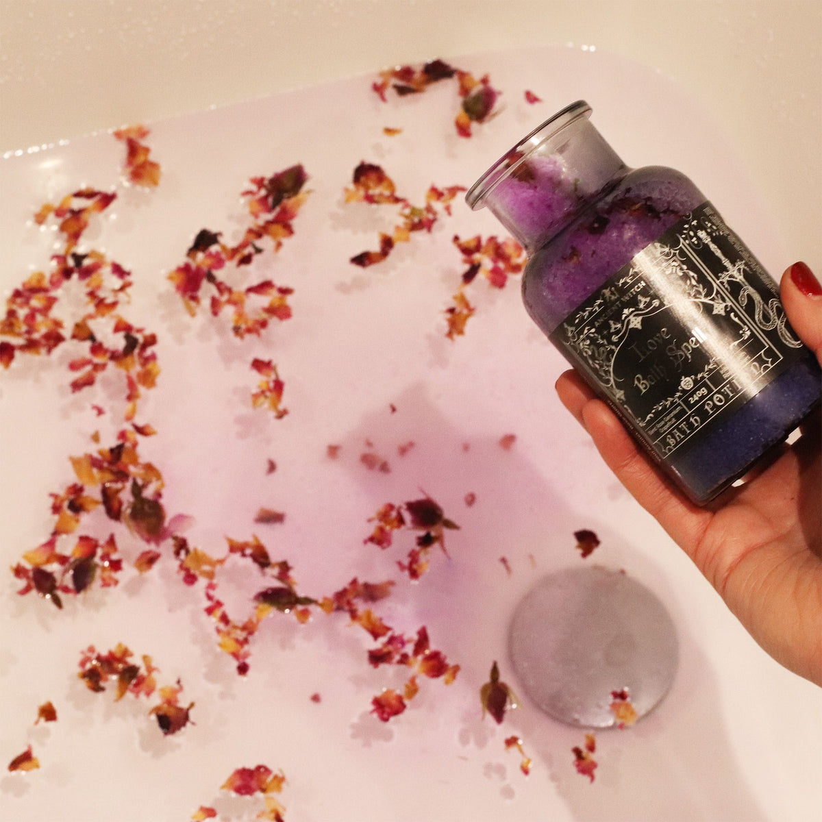 Ancient Witch Bath Potion - Rose Quartz - Love