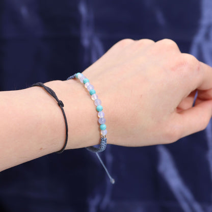 Zodiac Candle & Gemstone Bracelet - Pisces