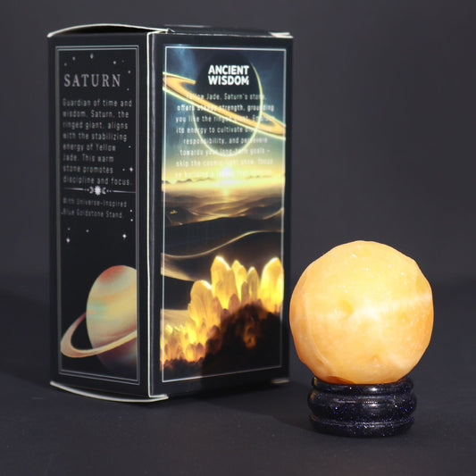 Yellow Jade Planet - Saturn