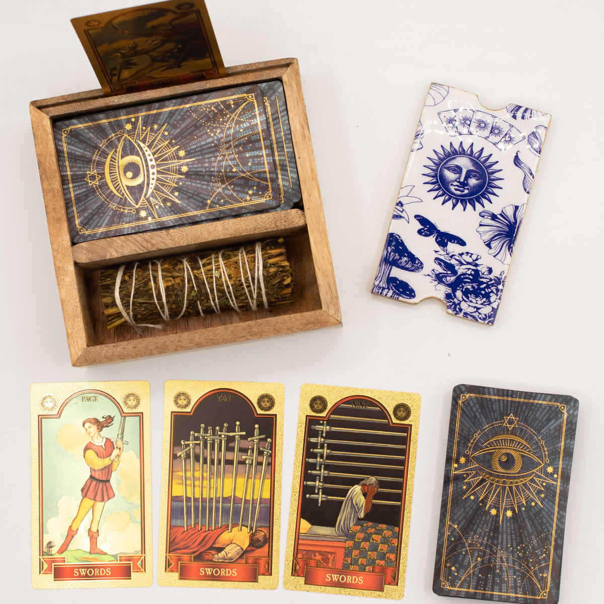 Two Section Tarot Box