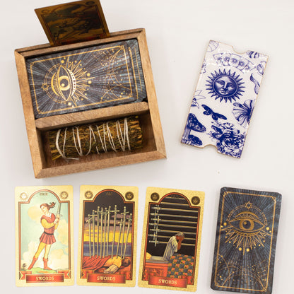 Two Section Tarot Box
