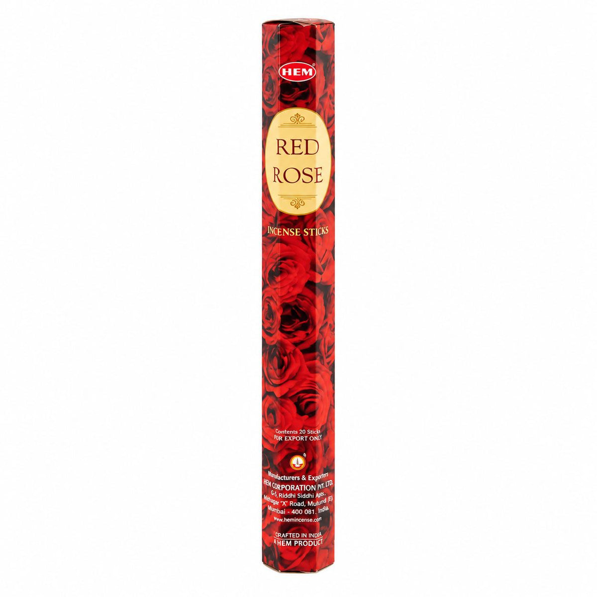 HEM Hexagonal Incense - Red Rose