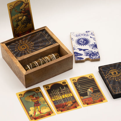 Two Section Tarot Box