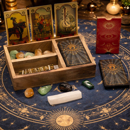 Three Section Tarot Box