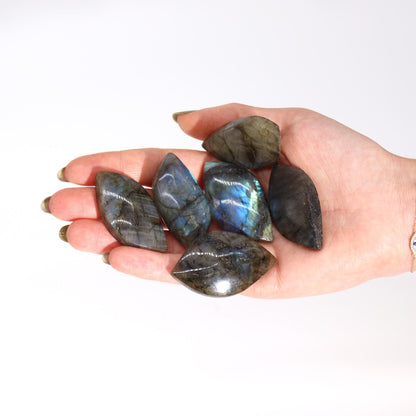 Madagascar Labradorite Leaf Stone