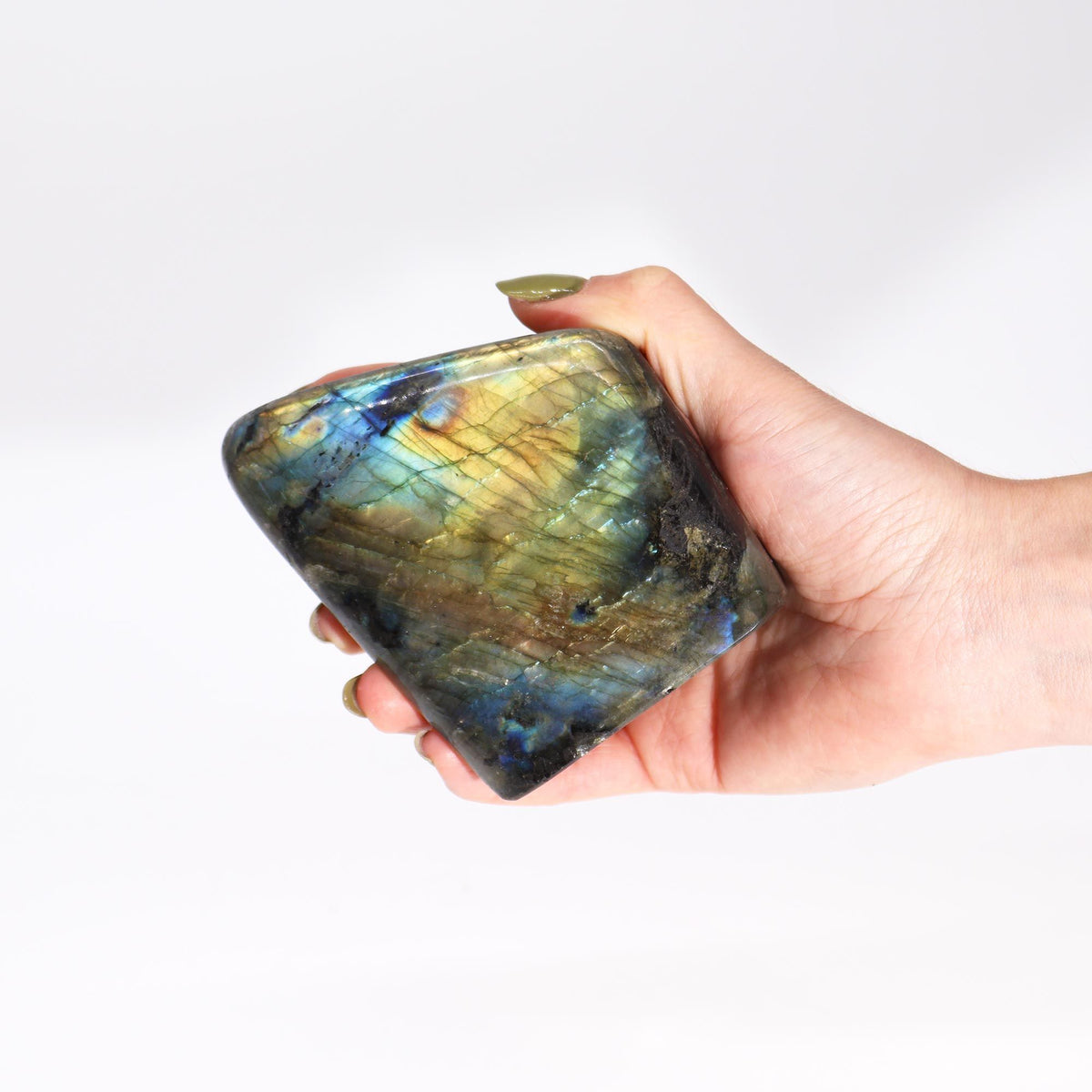 Madagascar Labradorite Stone - Large