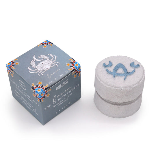 Zodiac Bath Fizzers with Horoscope -  Cancer