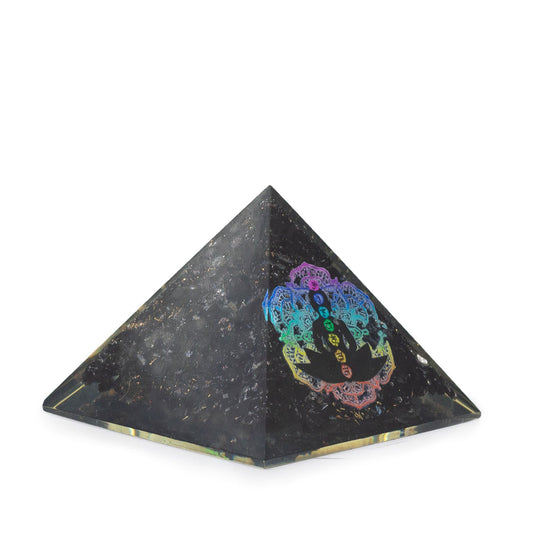 Small Orgonite Pyramids - Chakra Buddha
