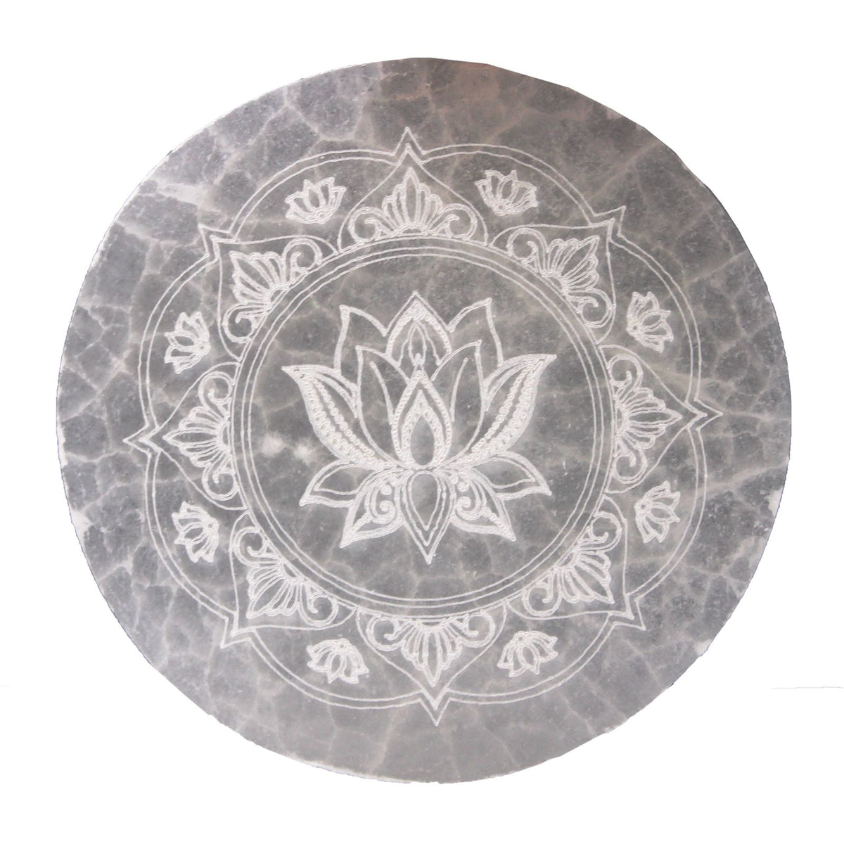 Medium Charging Plate -  Lotus Mandala