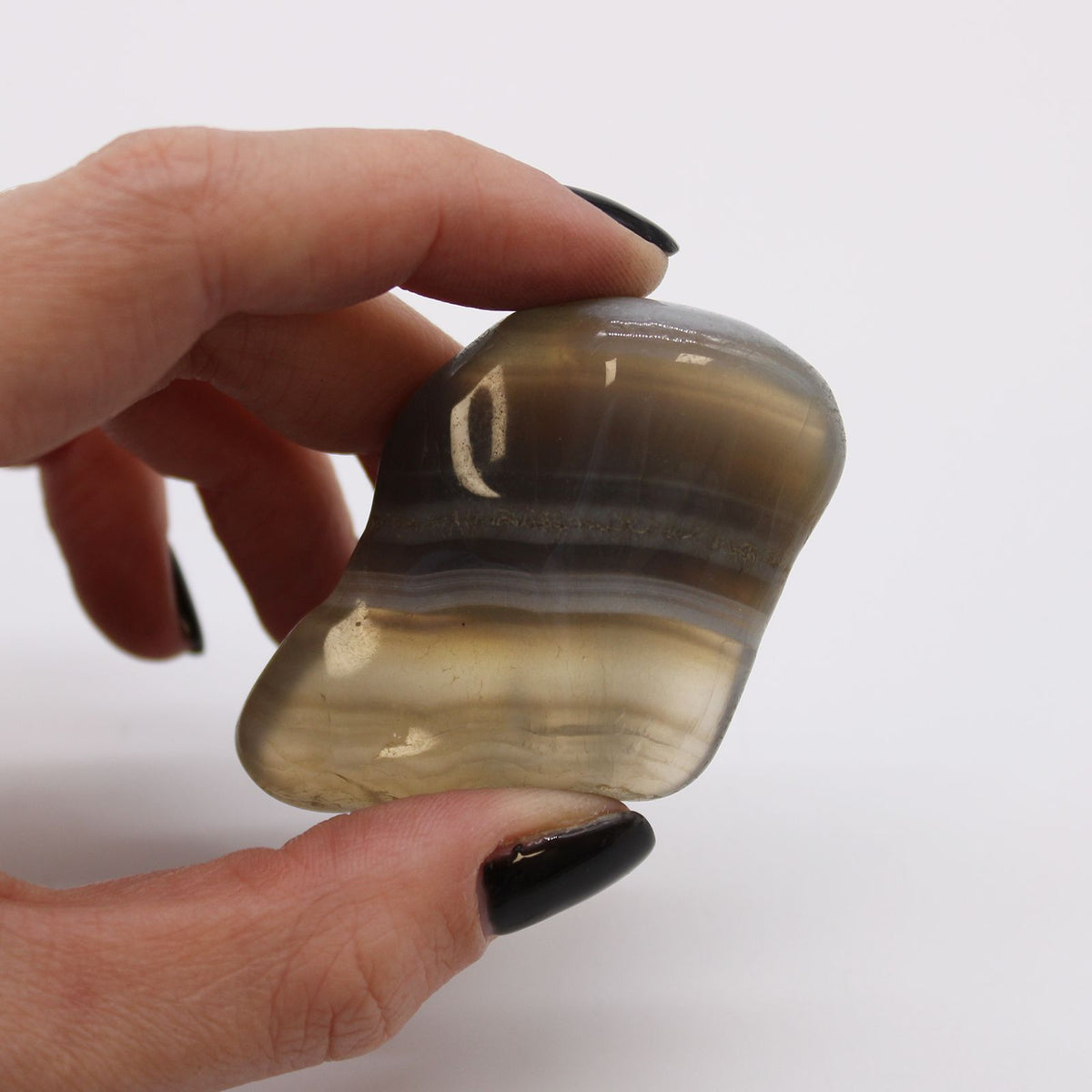 Large Tumble Stones - Grey Agate - Botswana