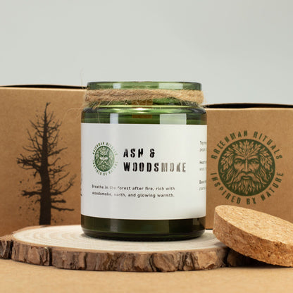 Woodwick Soy Candle - Ash & Woodsmoke