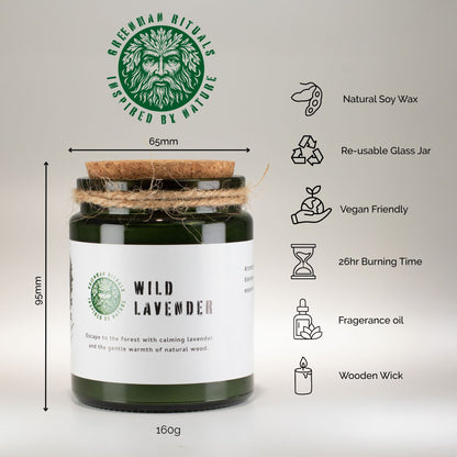 Woodwick Soy Candle - Moss & Mist