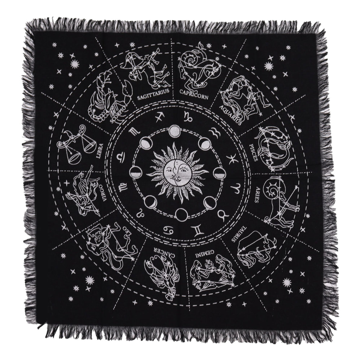 Fringed Altar Cloth - Horoscope