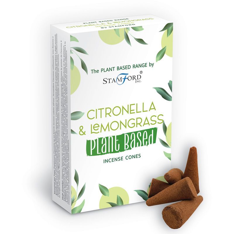 Stamford Plant Based Incense Cones - Citronella & Lemongrass