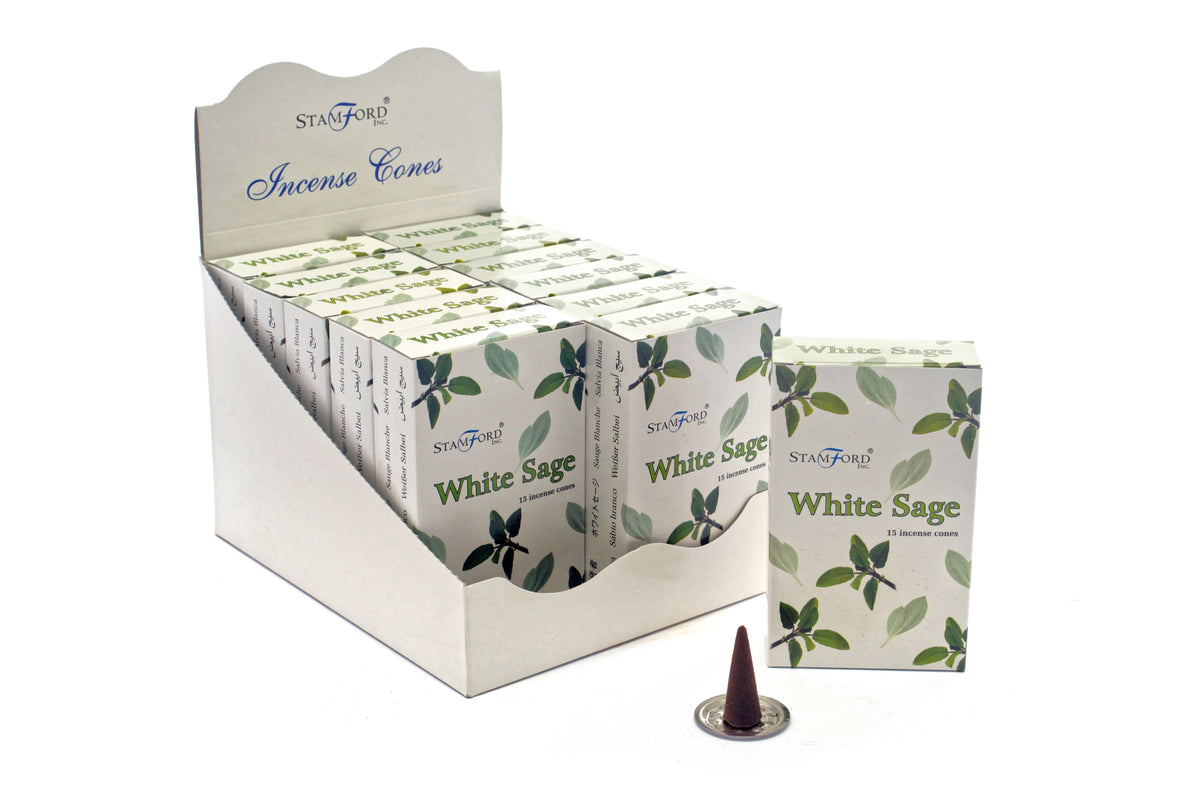 Stamford White Sage Incense Cones