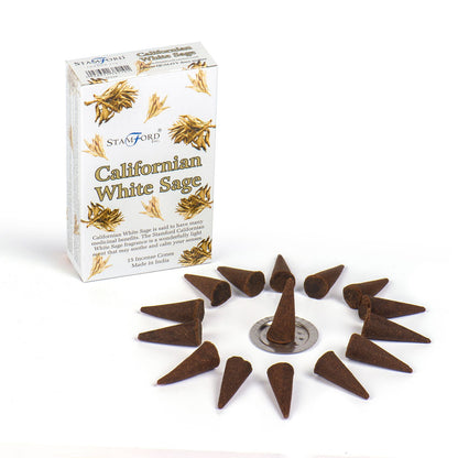 Stamford Californian White Sage Incense Cones