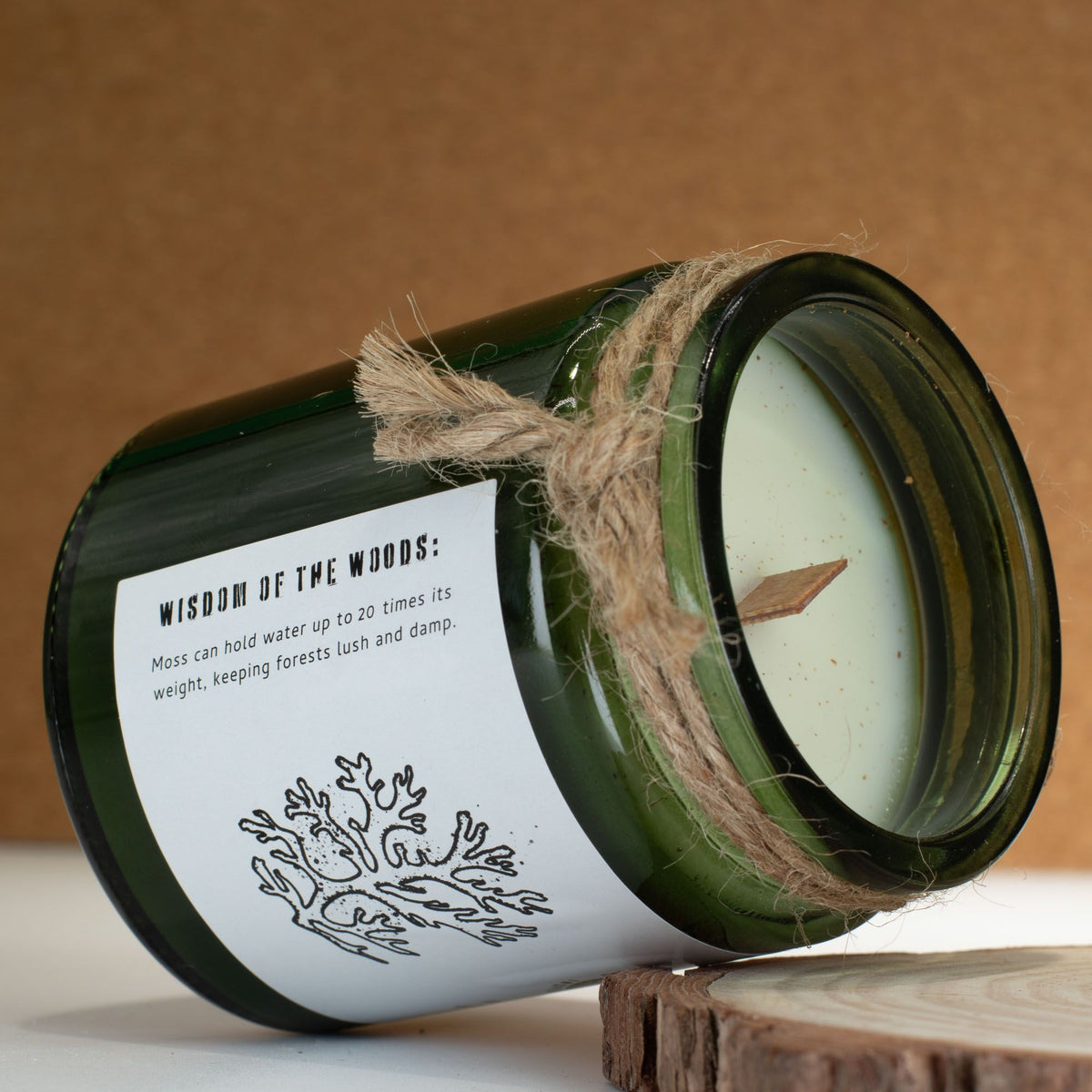 Woodwick Soy Candle - Moss & Mist
