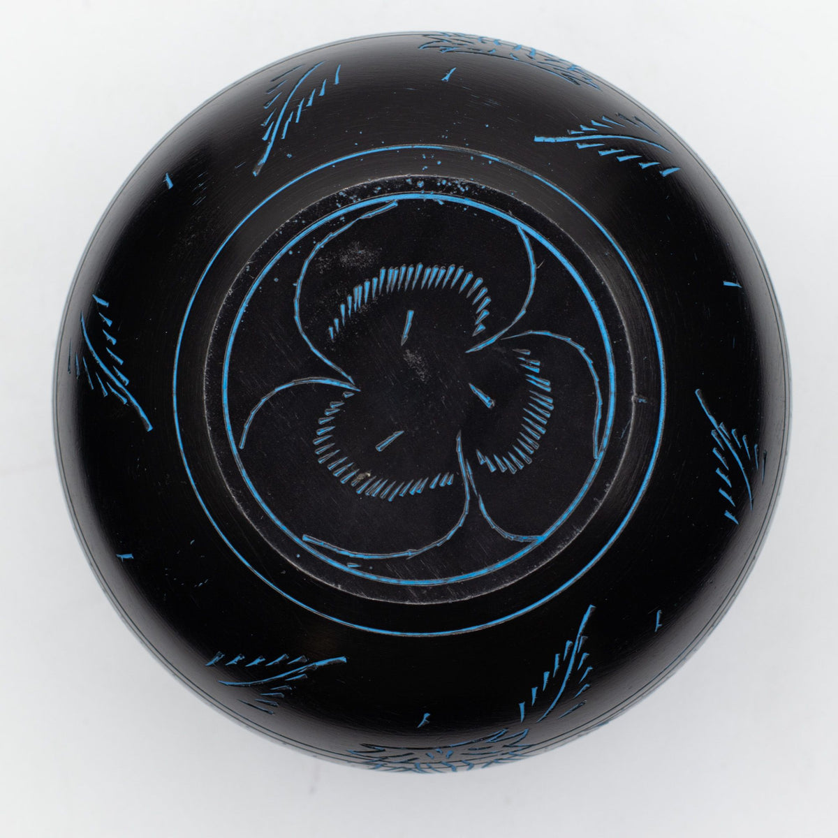 Cauldron Singing Bowl - Magic Mushroom - Blue