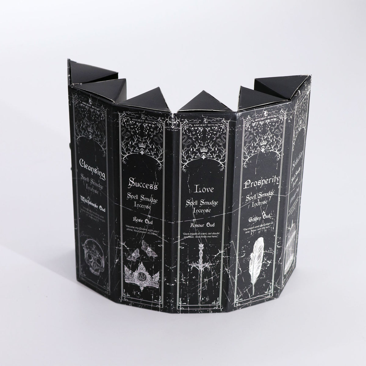 Pyramid Shape Display Incense - Set of 5