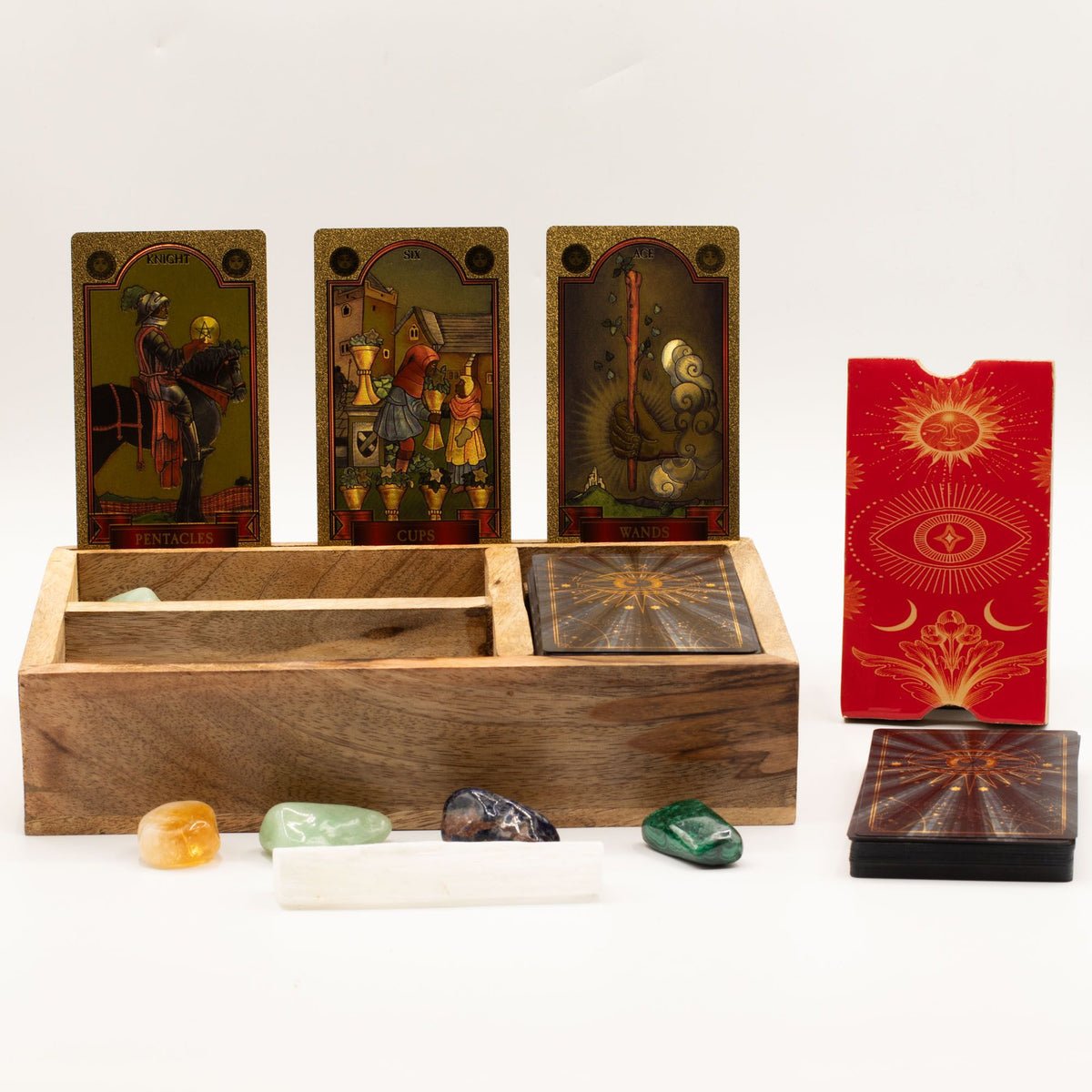 Three Section Tarot Box