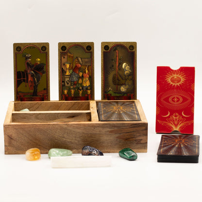 Three Section Tarot Box
