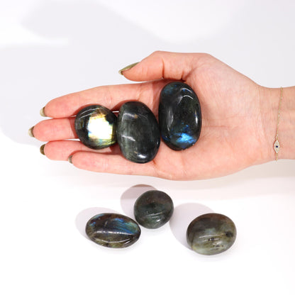 Madagascar Labradorite Palm Stone