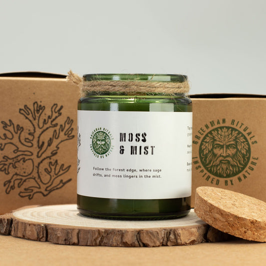 Woodwick Soy Candle - Moss & Mist