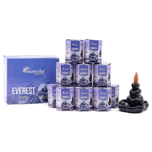 Aromatika Masala Backflow Incense Cones - Everest