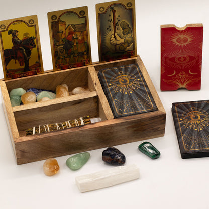 Three Section Tarot Box