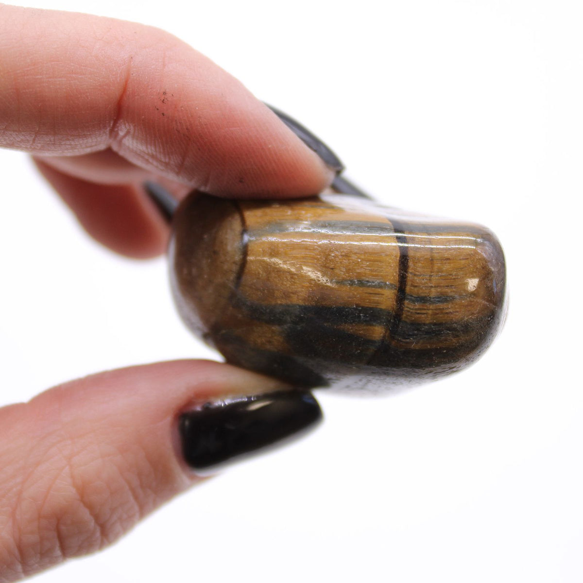 Medium Tumble Stones - Tigers Eye - Varigated