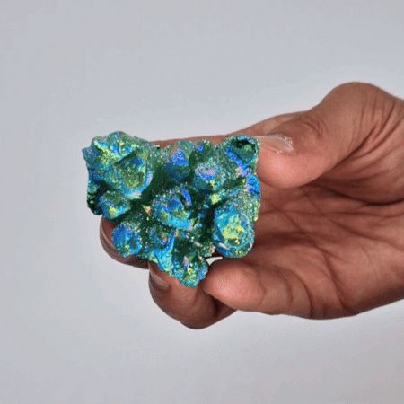 Enhanced Quartz - Green Flame Quartz