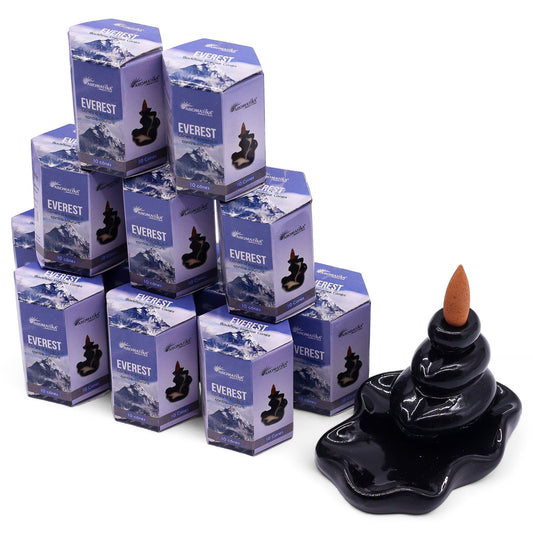 Aromatika Masala Backflow Incense Cones - Everest